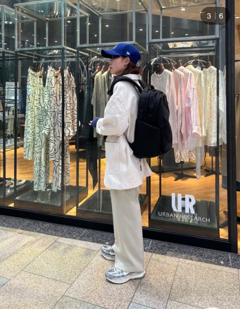 Aer エアー女子 リュック コーデ