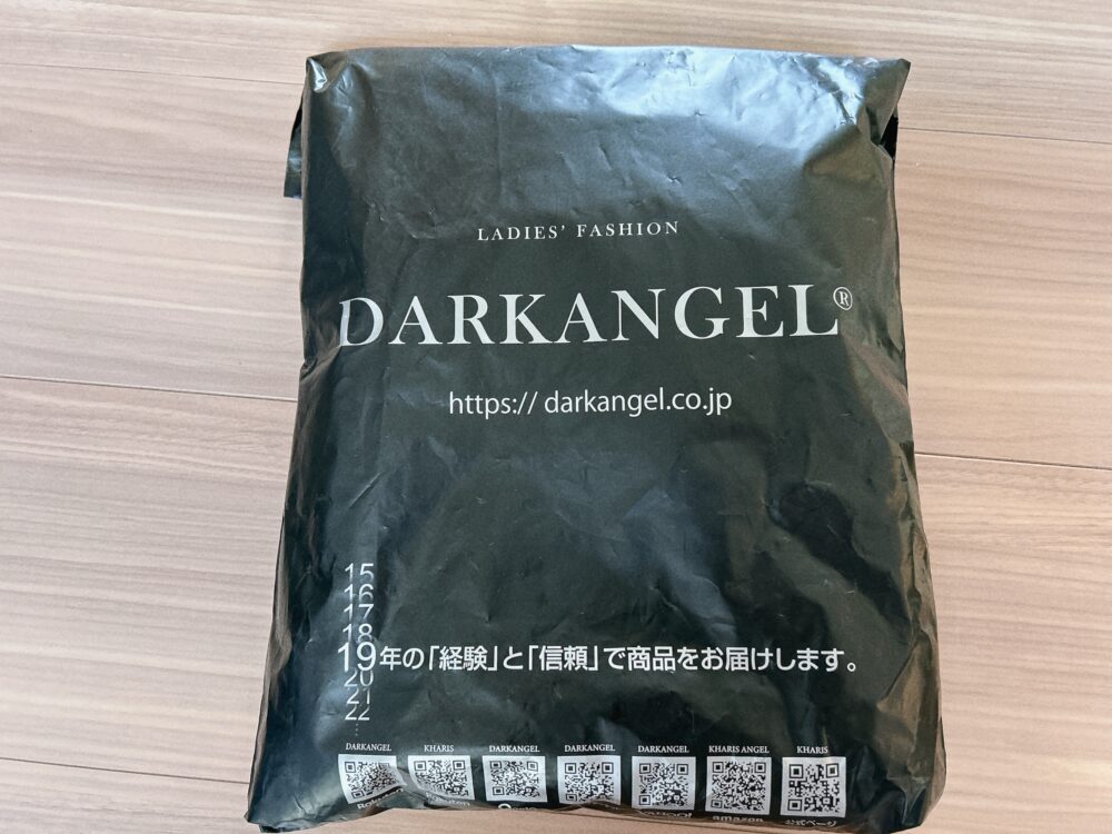 通販 楽天 Dark Angel (ダークエンジェル)届かない 梱包写真 いつ届く?