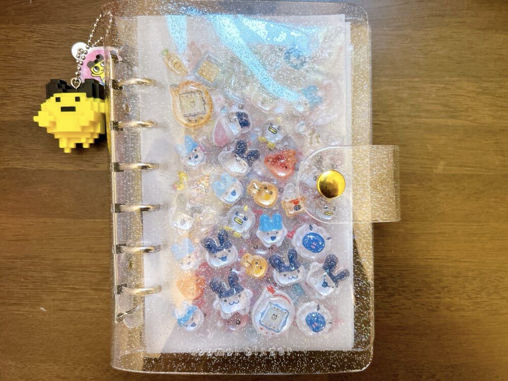 クーリアの透明シール帳 Q-Lia とうめいシールバインダー　ブログ　レビュー　口コミ　評判　サイズ感　大きさ　使いやすい　収納力　使ってみた感想