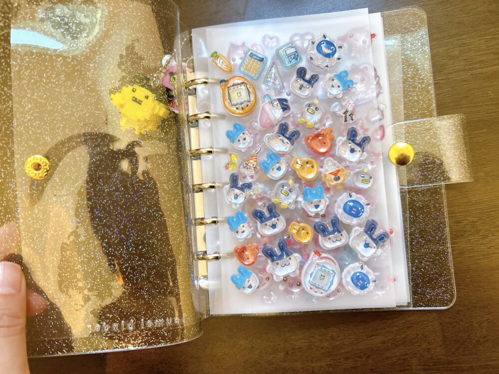 クーリアの透明シール帳