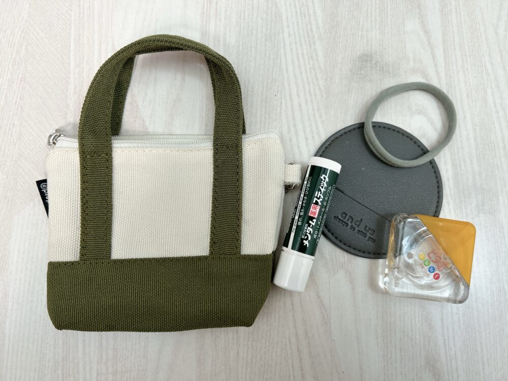 【スタンダードプロダクツ】ミニチュアキャンバストート　使い方　容量　何入れる