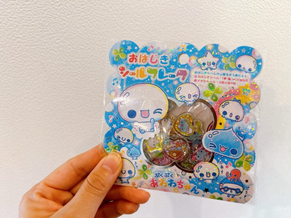 おはじきシール　ボンボンドロップシール以外　流行ってるシール