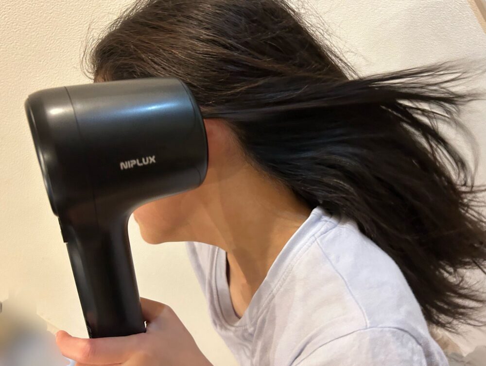 NIPLUXのHairDryer　口コミ　レビュー　メリット