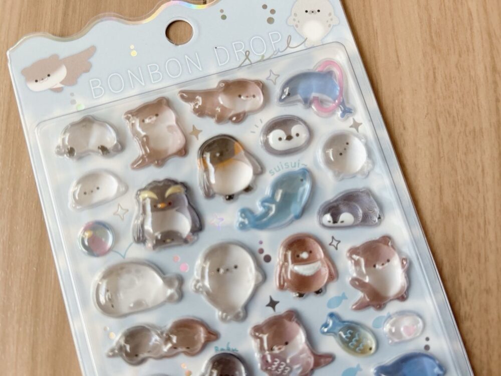 アクアトト岐阜 ボンボンドロップシール レビュー 口コミ 感想 ブログ