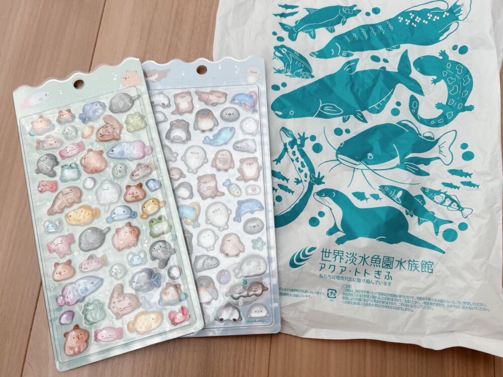 アクアトト岐阜 ボンボンドロップシール レビュー 口コミ 感想 ブログ