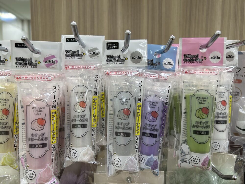 ホイップクリームのり セリア 売り場 100均