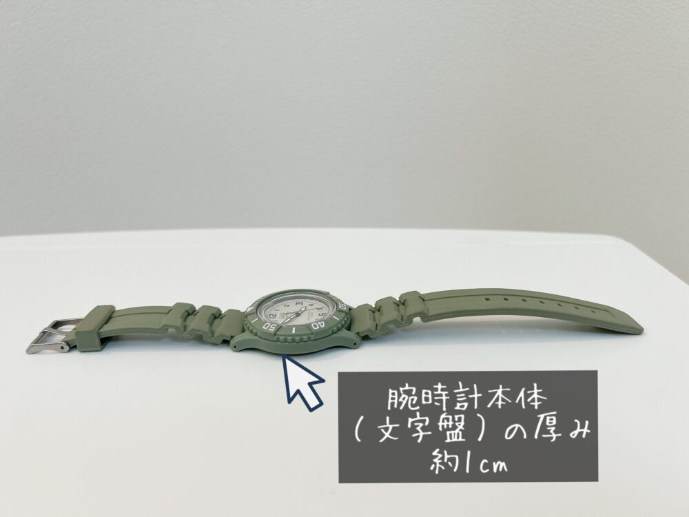 シチズンQ&Q E02A-005VKグリーン　口コミ　評判　レビュー　感想　ブログ　メリット