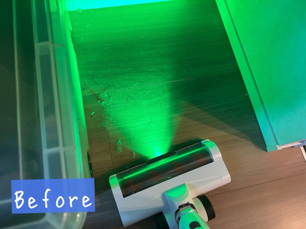 UWANT　V500　コードレス掃除機　レビュー　口コミ　ブログ　メリット①