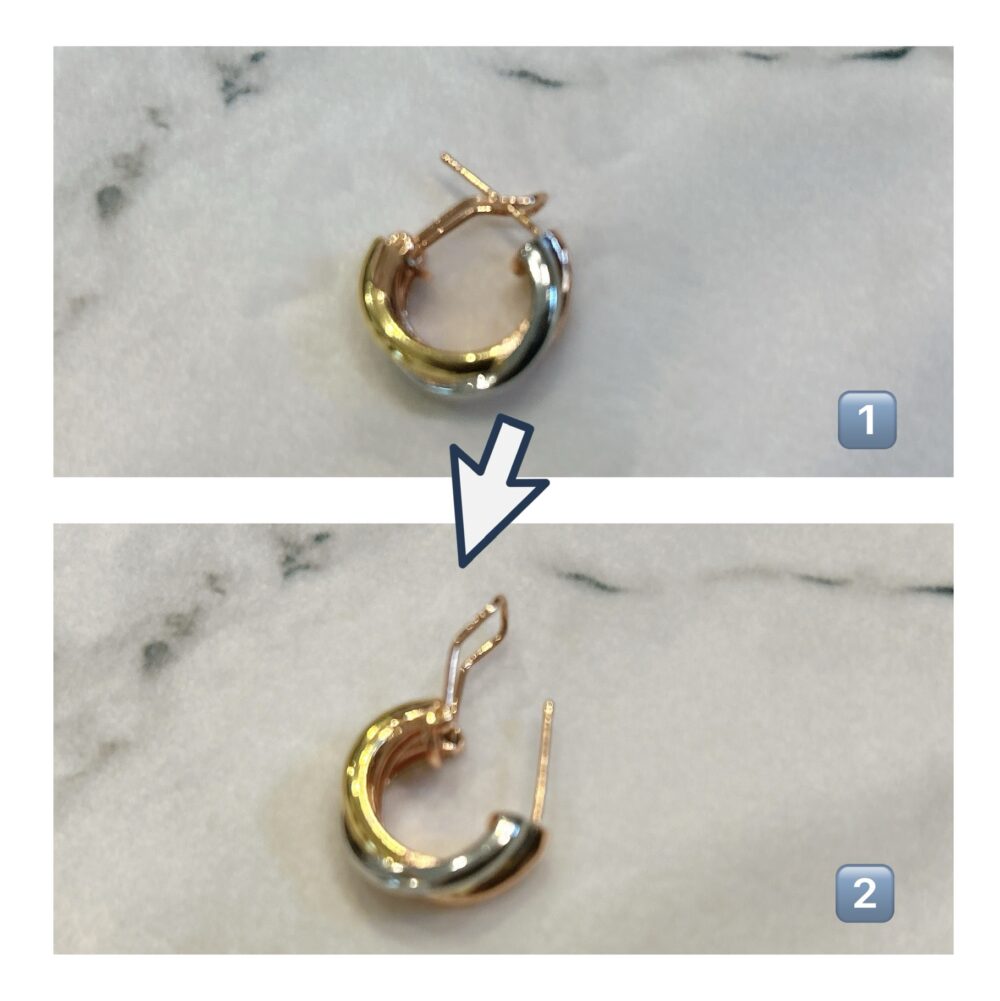 ゴールドxシルバーxピンクゴールド(ミックスカラー)ピアス CRAIFE(クライフ) レビュー 口コミ 評判