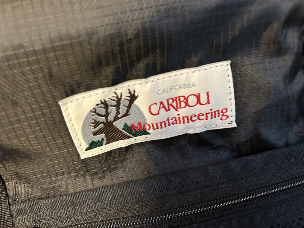 カリブーマウンテニアリング（CARIBOU MOUNTAINEERING）のナイロンリュック（バックパック）口コミ　レビュー　ブログ　サイズ感　容量