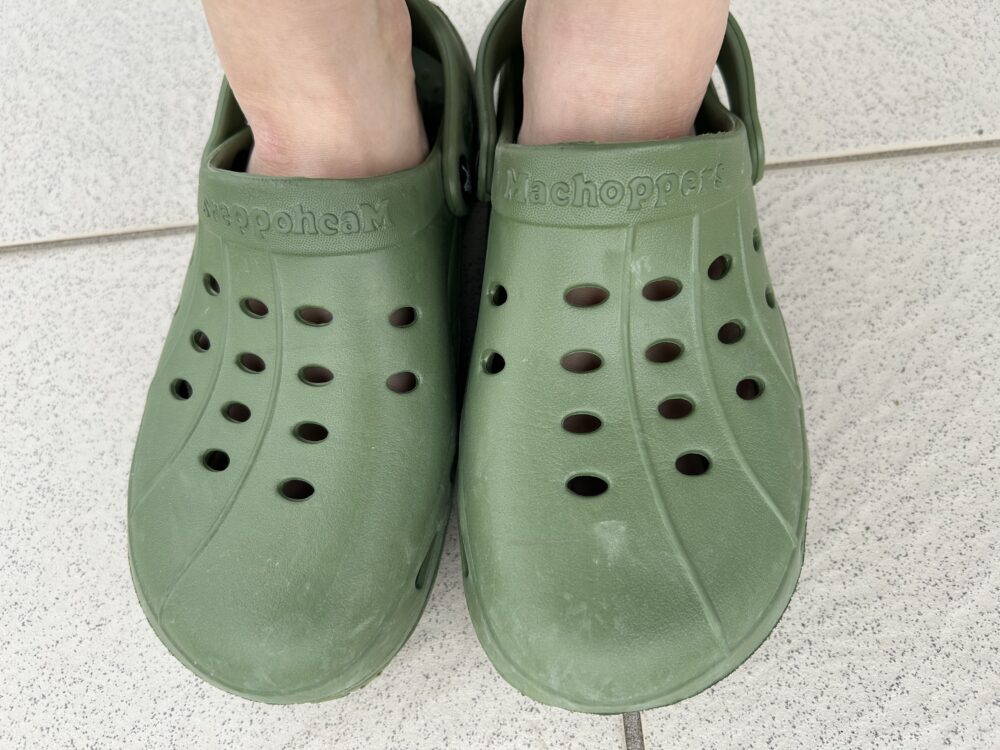 マチョッパーズ （Machoppers）クロッグサンダル　サイズ感