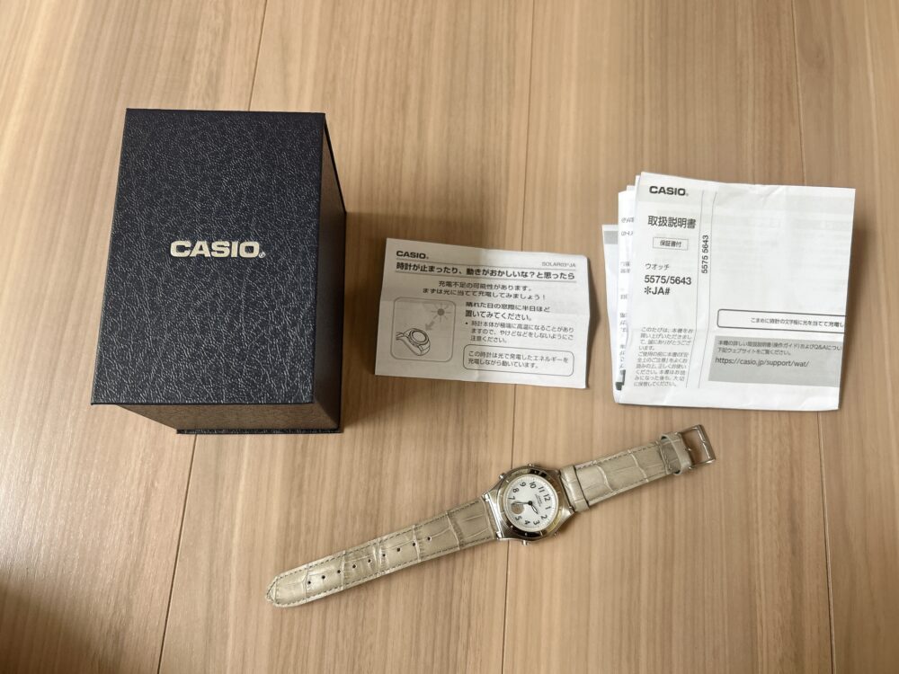 CASIO wave ceptor (LWA-M145L-8AJF)　カシオ　ウェーブセプター　開封レビュー