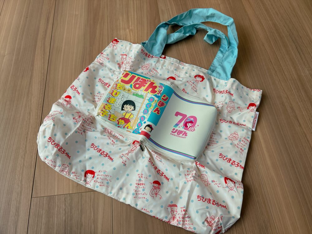 スリーコインズ BOOK型エコバッグ/ちびまる子ちゃん(りぼん70周年)口コミ レビュー ブログ