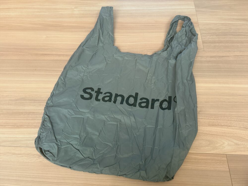 StandardProducts(スタンダードプロダクツ)エコバッグ(くしゅっとコンパクト 口コミ ブログ レビュー
